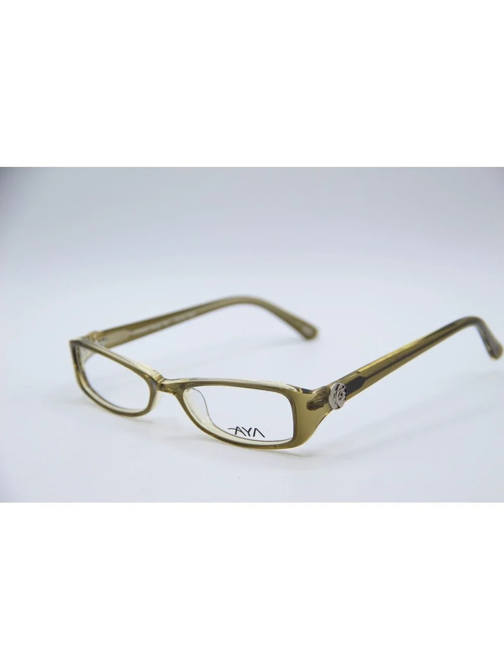 Aya Jade 881 Sun-Corrine Hunt Clear Yellow Authentic Eyeglasses 50-17-135